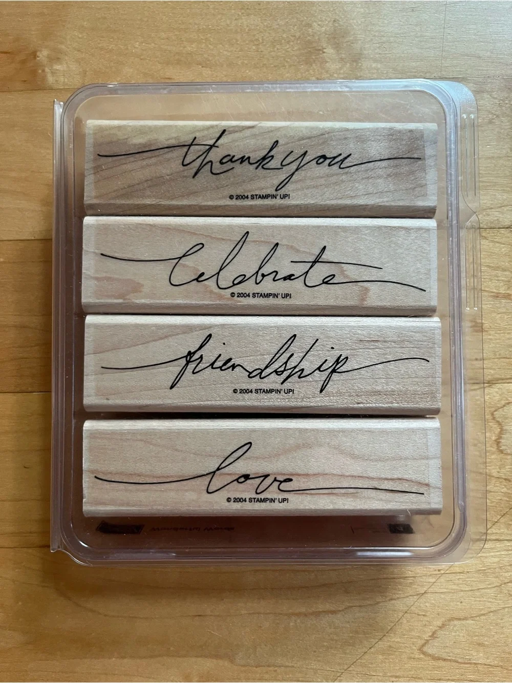 Stampin' Up! Set of 4 - “Wonderful Words”